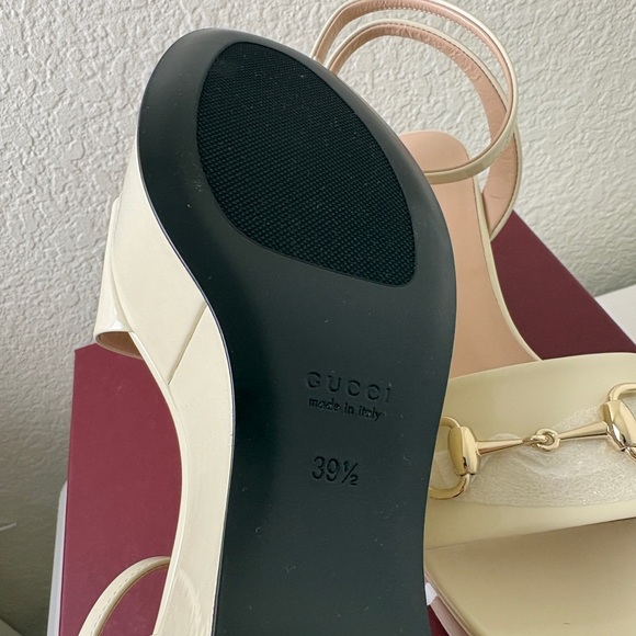 Gucci Lady Horsebit Platform Sandal 39.5 - Picture 8 of 9